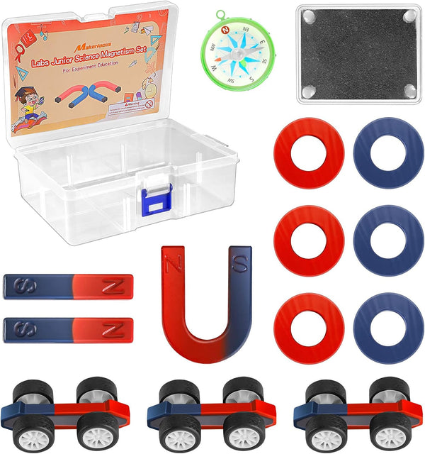Science Magnet Kits for Kids: Educational Magnet Science Projects Experiment Tools Physics