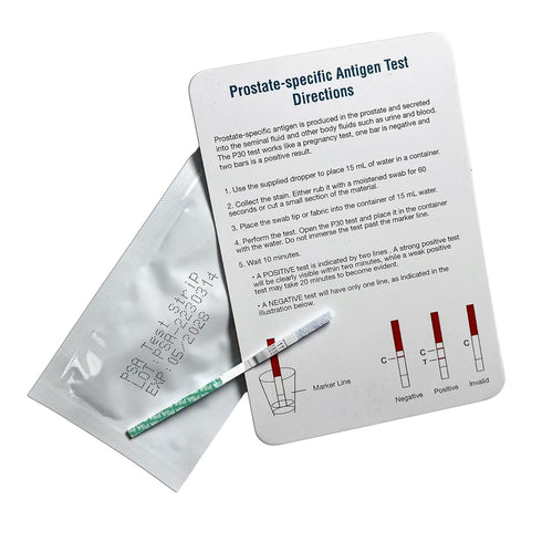 Semen Detection Test - P30 Antigen, Includes Supplies and Directions for Forensic Science Labs