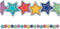 Teacher Created Resources (3495) Marquee Stars Die-Cut Border Trim