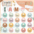 Frienda Boho Affirmation Station Bulletin Board Set Motivational Posters Classroom Mirror Growth Mindset Decor Positive Affirmations Accents Cutouts for School Office Home Teacher Wall Supply by Frienda