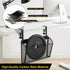 IANFAN 2-IN-1 Clamp On Desk Organizer, Under Desk Side Organizer Storage Hanging Wall Mounted File Holder Under Desks