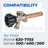 630-7755 Wall Hydrant Repair Kit for Prier Faucet 300, 400, 500 Series, Compatible with Mansfield Hydrants