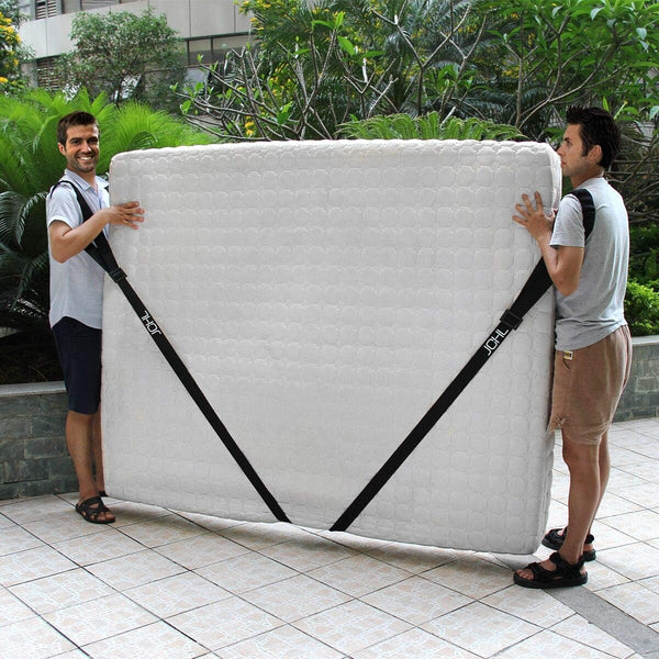 Moving Straps for 2 Movers, Adjustable Shoulder Lifting System, 4 Buckles for Moving Heavy Objects