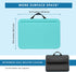 LAPGEAR Compact Lap Desk - Fits up to 15 Inch Laptops, Aqua Sky - Style No. 43109