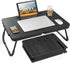 BUYIFY Foldable Laptop Bed Desk for Couch, Sofa - Large Lap Desk