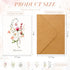 AmazingSpark 90 Pack 3.5 5 Inch Wildflower Thank You Cards with Envelopes and Stickers Bulk x Floral Thank You Notes