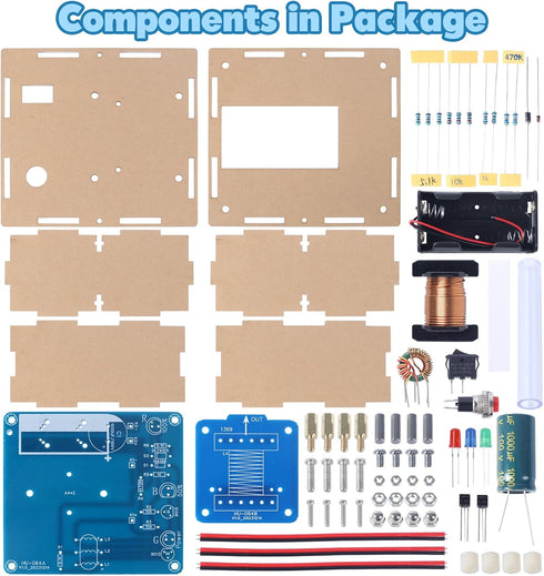 MiOYOOW Soldering Practice Kit, Electric Magnetic Transmitter Project, Mini DIY Shooting Game Kit