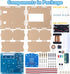 MiOYOOW Soldering Practice Kit, Electric Magnetic Transmitter Project, Mini DIY Shooting Game Kit
