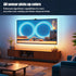 16.4ft 65-75 Inch Diyife TV LED Backlight with AR Sensors Sync to TVs, Smart TV Backlight Strip, Remote Controls, APP
