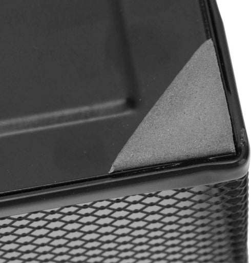 Tomotato Black Metal Mesh Memo Holder, Desk Organizer for Sticky Notes, Scissors, Post-it Notes