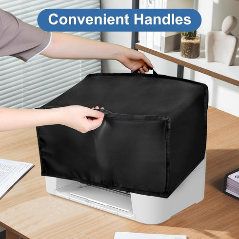 2 Pack 18.1 15 8.3 EEEKit Printer Dust Covers, Waterproof Printer Protective Cover Compatible with HP DeskJet Canon