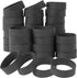 Rubber Bands Size#94, 30 Pieces Heavy Duty Black Elastic Rubber Bands, Extra Large Thick Wide Industrial Strong Office
