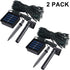 2 Pack 200 85.2ft 8 LED Solar String Lights, Modes Solar String Lights for Outside, Waterproof and Solar Powered