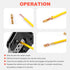 Knoweasy JST Crimper and Molex Crimper, Compatible with JST, Dupont, Molex Terminals, Precision Crimp Tool
