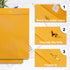 Clasp Envelopes 10x13, 100 Pack Goefun Manilla Envelopes, Heavy Kraft Paper, Brown Yellow Large Mailing