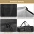 3 Frozen Lnrueg PCS Insulated Food Delivery Bags, XXXL Pizza Cooler Bag, Thermal Hot Cold Carrier for Catering