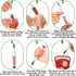 6ml Touch up Paint Pen Fillable Brush Pens for Wall Wood Repair, Clear Furniture Paint Kit (10)