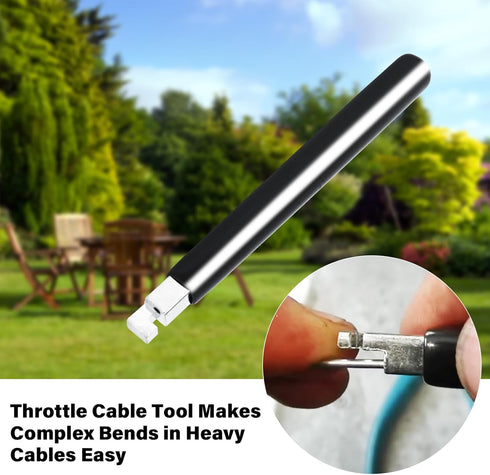 Wire Bender 42-455 Throttle Cable Z-Bender for Stens Oregon 750-455, Basic Cable Bending Tool for Easy Repair