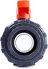 2 F1970, 200 @73F, 2 inch (2 inch) HYDROSEAL Kaplan PVC True Union Ball Valve with Full Port, ASTM EPDM O-Rings