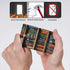 MengJZone 4.5 2.76 Classic Wall Plates, library bookshelf book, Light Switch covers, Electrical Outlet Covers, Duplex