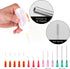 50ml Precision Tip Applicator Bottle with Blunt Tip Needle and Cap, 18G 20G 25G Needle Tip Squeeze Bottle