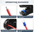 HS-30J Professional Insulated Wire Terminals Connectors, Ratcheting Crimper Tool for 20-10AWG (0.5-6mm )