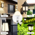 JackonLux Dusk to Dawn Light Bulbs, Outdoor LED with Sensor, Soft White, 6 Pack