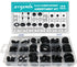 Rubber Grommet 125 PC - 18 Sizes, Firewall Rubber Hole Plugs for Wiring, Automotive Grommet, Home Improvement
