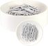 Blue Feather Clipwell Magnetic Paper Clip Holder - Easy Toss & Pick-Up, White - Holds Various Metal Parts