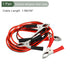 YOKIVE 1 Pair Dual Alligator Clip with Booster Jumper Test Cable | Connecting Battery, Great for Electronic Equipment (Black, Red, Silver, 5A, 1.5M)