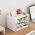 Marbrasse Desk Organizer with 6 Drawers, 3 Tier Stackable Plastic Makeup Storage for Office, School, Home