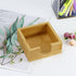 MultiBey Sticky Notes Memo Pad Holder, Original Wood Color Bamboo Desk Supplies Organizer for Office, Home, Schools