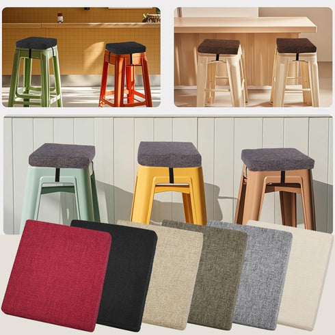FANGMING 1616 1212 1414 1515 1010 1717 1818 Inch, Kitchen(Coffee,25x25x8cm) Stool Cushion Square Barstool Seat Pad