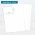 PrintWorks 2 3 10 250 Pack, (00472) White Matte Business Cards, For Inkjet or Laser Printers or Copiers, Card Size x