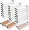 Voittozege 24 Pcs Large Capacity Plastic Pencil Box, 8.5 x 4 x 1.6