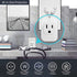 eco4life Smart Plug, WiFi Mini Plug Outlet, Works with Alexa and Google Home, Voice Control, App Remote Control