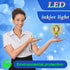 LED Stained Glass Light Bulb, A19 4W, E26 Base, Painted Night Light, Mosaic Party Light Bulb