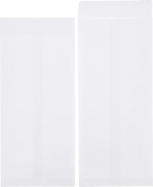 Juvale 50-Count #14 White Policy Business Envelopes, 11.5 x 5 Inches for Office Use