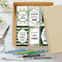 Geyee 24 Pcs Mini Motivational Pens, Inspirational Notepads, Bulk Appreciation Gifts, Funny Ballpoint Pen Set for