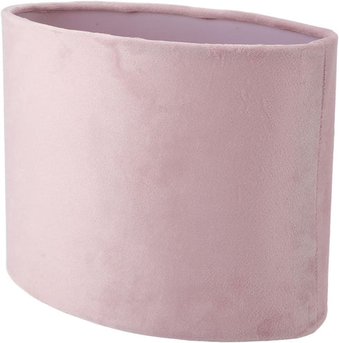 E27 E14 12.5cmx4.9inx23cmx9.1inx18cmx7.1in Sanpyl Lint Oval Lamp Shade EyeCaring Light for Table Floor Lamp Modern