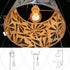2-Pack 15 E26 E27 HESSION Feet Plug in Pendant Light, Black Extension Hanging Lantern Cord Cable with in-Line On/Off