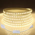Waterproof Outdoor LED Strip Lights - 6.6ft 240LEDs Warm White (3000K) for
