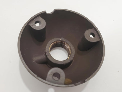 Heavy Duty Aluminum Mounting Plate, Flush Mount for Low Voltage Outdoor Landscape Lighting