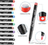 Tip,0.7mm Odor,12 Count,70566 YISAN Dry Erase Markers Ultra Fine Extra Fine Point, Magnetic Whiteboard Markers