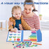 Ralout Magnetic Fraction Educational Puzzle, Magnetic Fraction Tiles and Circles, Elementary Fraction Manipulatives