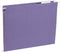 Blue Summit Hanging File Folders, Letter Size, Purple – 25 Pack for Organization