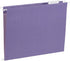 Blue Summit Hanging File Folders, Letter Size, Purple – 25 Pack for Organization