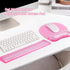 Set, MOSISO Gel Wrist Rest Support for Mouse Pad&Keyboard Irregular Oval Ergonomic Mousepad Keyboard Pad Non-Slip Base
