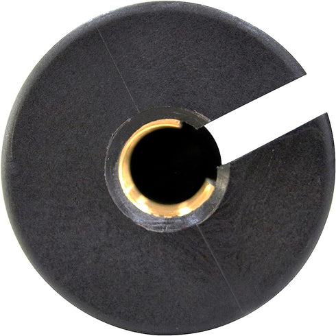 9 Inch In Ground Stake with Solid Brass 0.5 Inch NPT Thread and Side Wireway for Easy Installation, Non-Corrosive