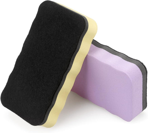 Magnetic Whiteboard Eraser, 6 Pack Dry Erasers for Kids Classroom, Pastel Wavy Colors